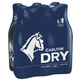 Carlton Dry 6pk Stubbies