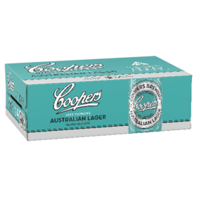 Coopers Australian Lager 24pk Cans