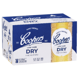 Coopers Dry 24pk Cans / Stubbies