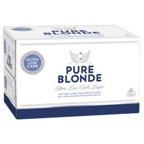 Pure Blonde 24pk Stubbies