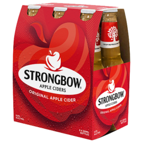 Strongbow Cider 6pk Stubbies