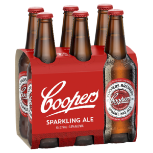 Coopers Sparkling Ale 6pk Cans / Stubbies