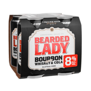 Bearded Lady 8% Bourbon & Cola 4pk Cans