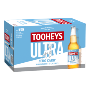 Tooheys Ultra Low Carb 24pk Stubbies