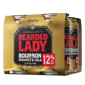 Bearded Lady 12% Bourbon & Cola 4pk Cans